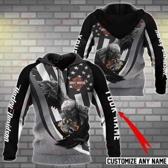 Discover Personalized Harley Racing Davidson 3D Hoodie