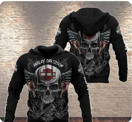 Discover Harley Racing Davidson 3D Hoodie