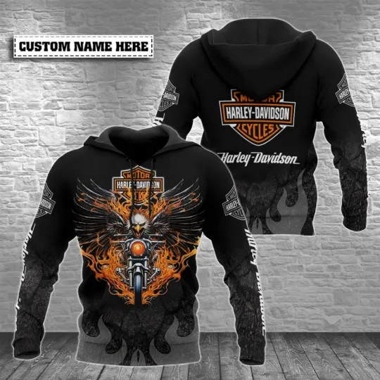 Discover Personalized Harley Racing Davidson 3D Hoodie