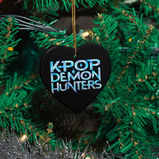 Huntrix Anime Ornament: Kpop Demon Hunters Christmas Decor