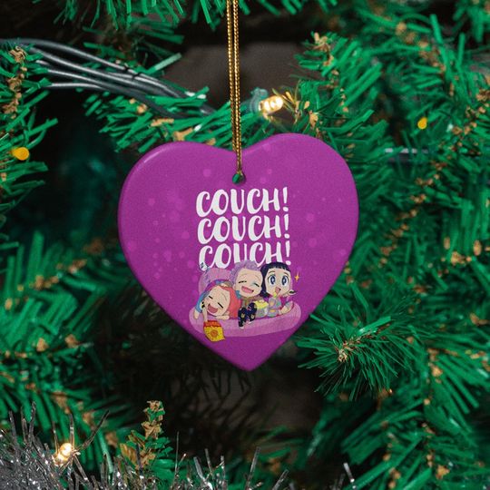 Huntrix Christmas Ornament: Anime Art - Kpop Fan Style