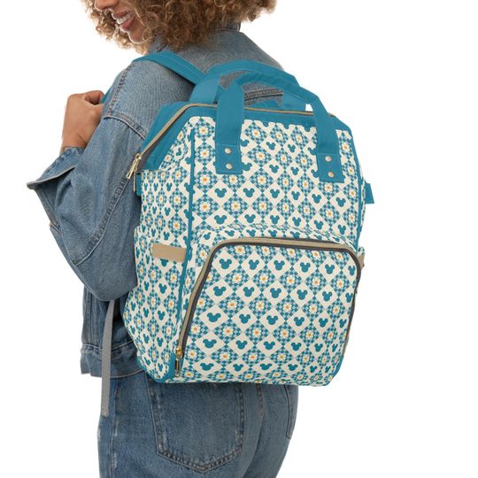 Discover Mickey Mouse Diaper Bag, Disney Baby Shower Gift, Diaper Backpack, New Mom Gift