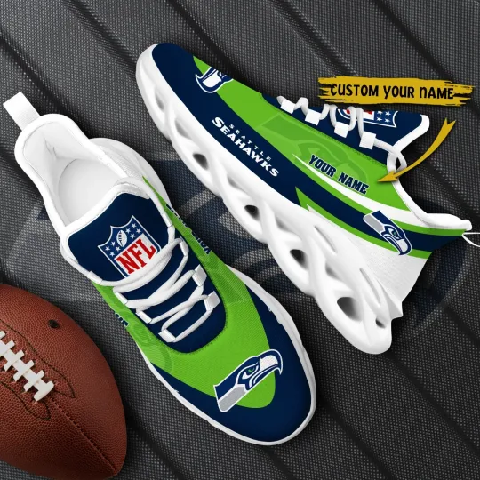 Personalized Seattle Football Team Seahawkss Sneaker Max Soul Shoes Adults