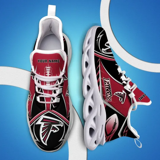 Personalized Atlanta Football Team Falconss Sneaker Max Soul Shoes Adults
