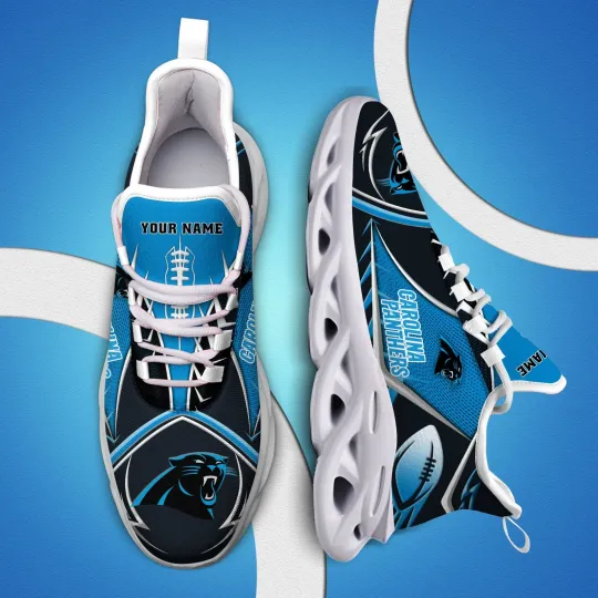 Personalized Carolina Football Team Pantherss Sneaker Max Soul Shoes Adults