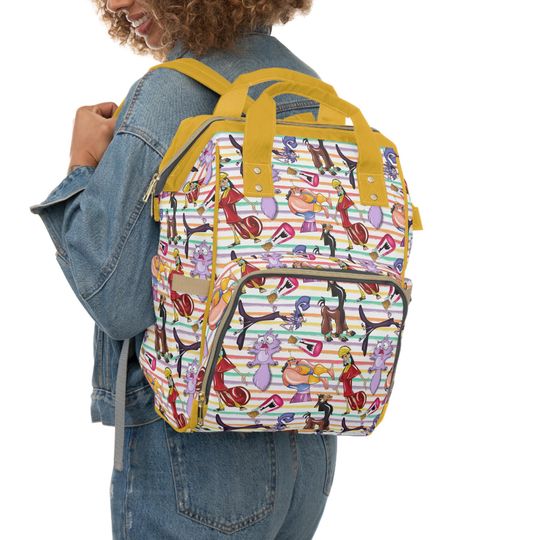 Discover Emperors New Groove Diaper Bag, Kuzco Baby Bag, Multifunctional Diaper Backpack, Disney Baby Shower Gift, New Mom Gift