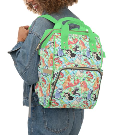 Discover Disney Friends Multifunctional Diaper Backpack