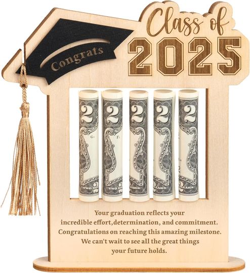 Graduation Money Holder - Class of Graduation Gifts Ideas - Girls, Boys Graduation Gifts , Bruh Money Holder for Cash, Senior College, University Graduates Presents for Students