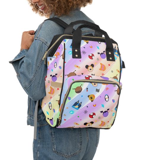Discover Rainbow Junior Diaper Backpack