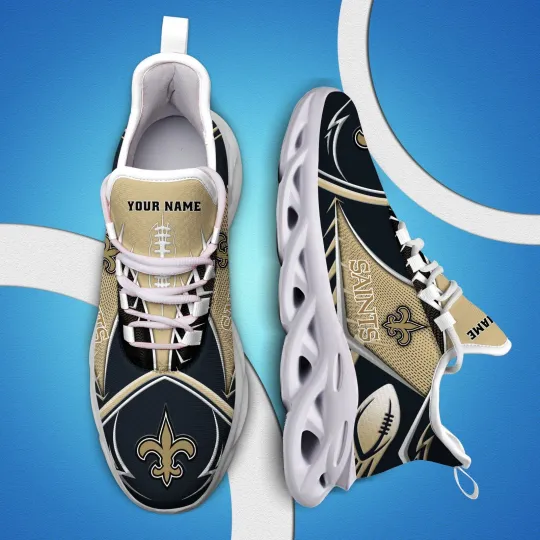 Discover Personalized New Orleans Football Team Saintss Sneaker Max Soul Shoes Adults