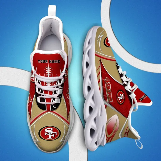 Discover Personalized San Francisco Football Team 49erss Sneaker Max Soul Shoes Adults