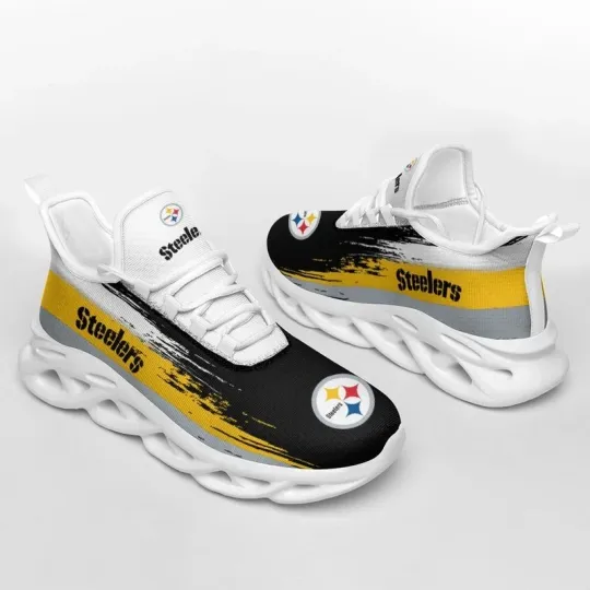 Personalized Pittsburgh Football Team Steelerss Sneaker Max Soul Shoes Adults