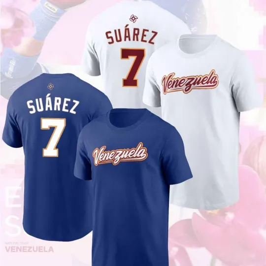 Discover Eugenio Suárez #7 Venezuela 2026 World Classic Name & Number Players Unisex Gift