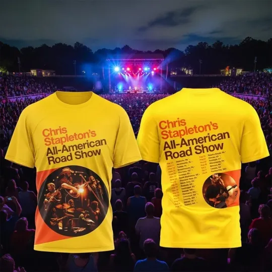 Discover New 3D T SHirt Chris Stapleton All SIze Short Sleeve S-5XL PM567