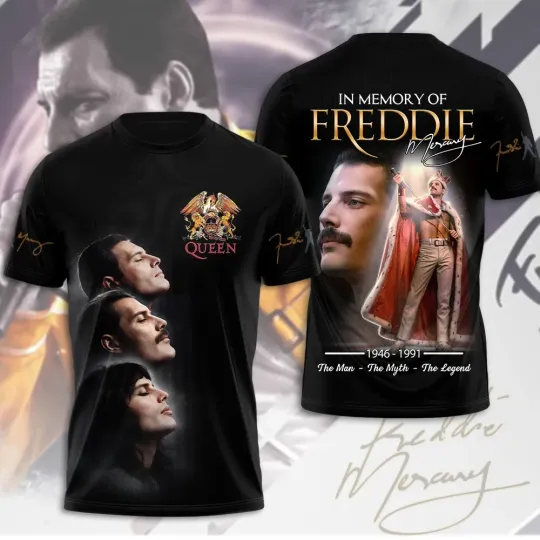 Discover Freddie Mercury 3D Apparel