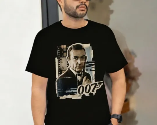 James Bond 007 Custom T-Shirt Men Women