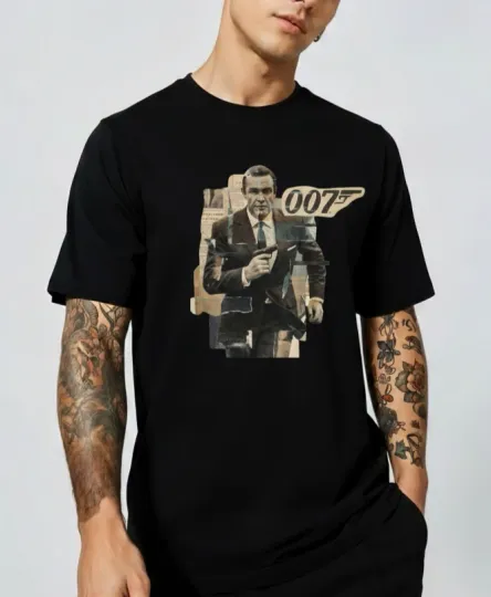 Discover James Bond 007 Custom T-Shirt Men Women