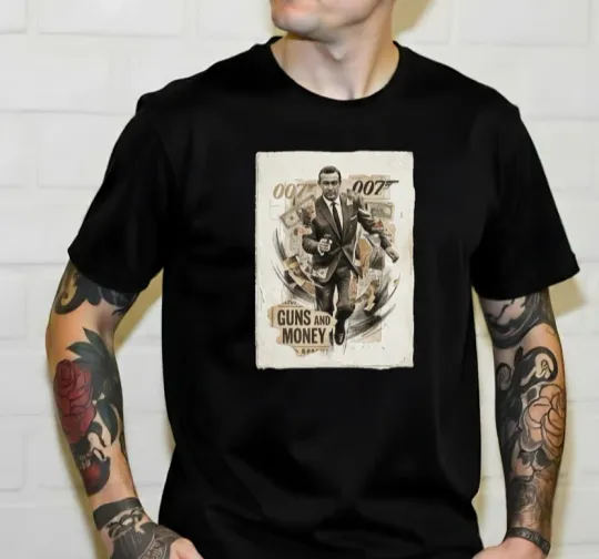 Discover James Bond 007 Custom T-Shirt Men Women