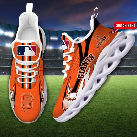 Personalized San Francisco Baseball Team Giantss Sneaker Max Soul Shoes
