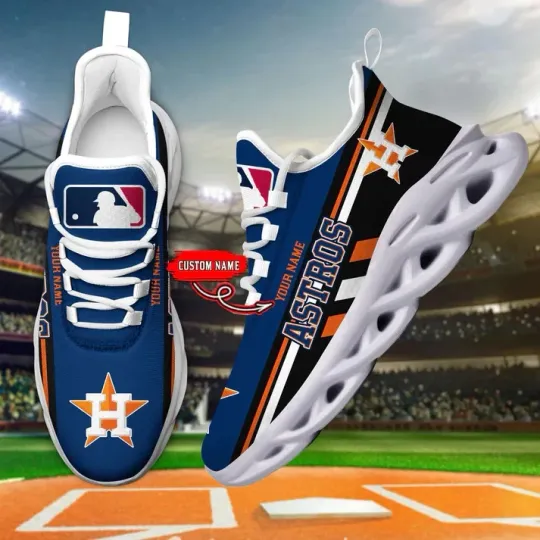 Personalized Houston Baseball Team Astross Sneaker Max Soul Shoes For Adults