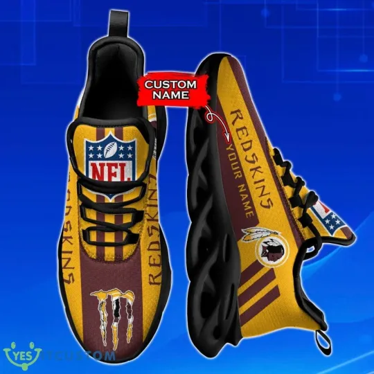 Personalized Washington Football Team Commanderss Sneaker Max Soul Shoes Adults