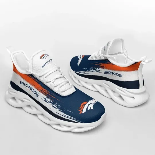 Discover Personalized Denver Football Team Broncoss Sneaker Max Soul Shoes Adults
