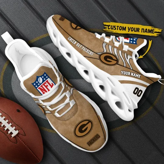 Discover Personalized Green Bay Football Team Packerss Sneaker Max Soul Shoes Adults
