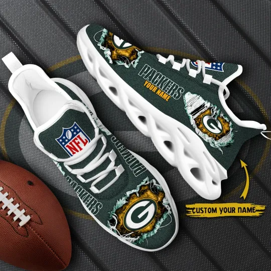Discover Personalized Green Bay Football Team Packerss Sneaker Max Soul Shoes Adults