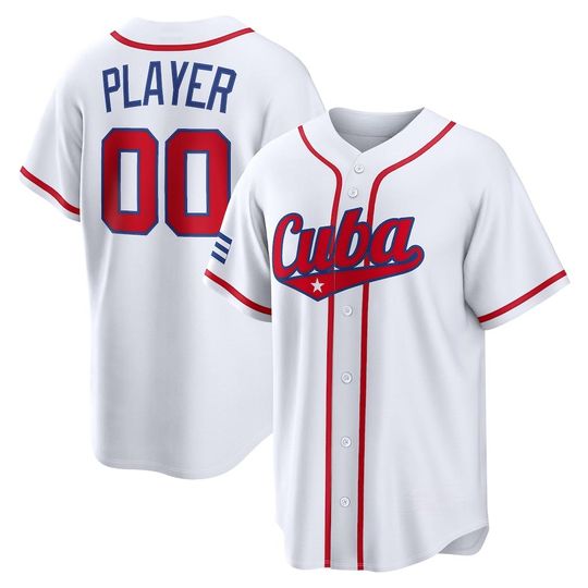 Discover Custom Cuba Baseball Jersey,White 2026 World Baseball Classic,WBCC Limited All Printed Shirt Man/Youth size
