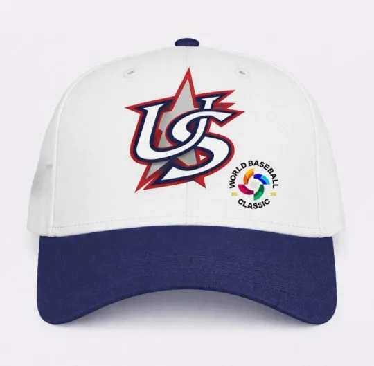Discover 2026 World Baseball Classic USA Team Classic Cap - Printed Hat, One Size
