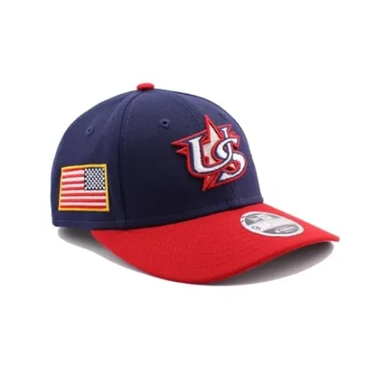 Discover 2026 World Baseball Classic Cap Navy Red