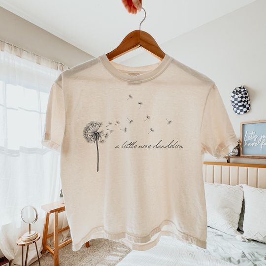 Discover Comfort Colors Women's Boxy T-Shirt A Little More Dandelion