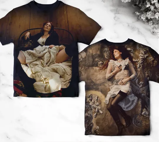 Discover Florence the Machine album tour 2026 3D AOP Tee Shirt All Size BT1026
