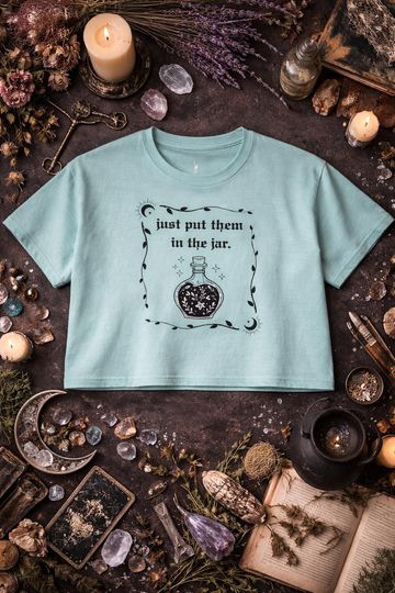 Discover Just Put Them In The Jar Women's Boxy Tee
