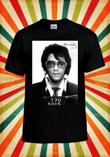 Discover Elvis Presley Mugshot Poster Unisex T-Shirt