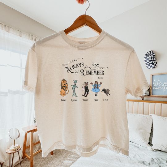 Vintage Wizard of Oz Women's Boxy Tee Crop Shirt