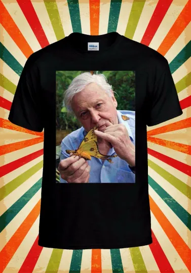 Discover Sir David Attenborough Retro Unisex T-Shirt