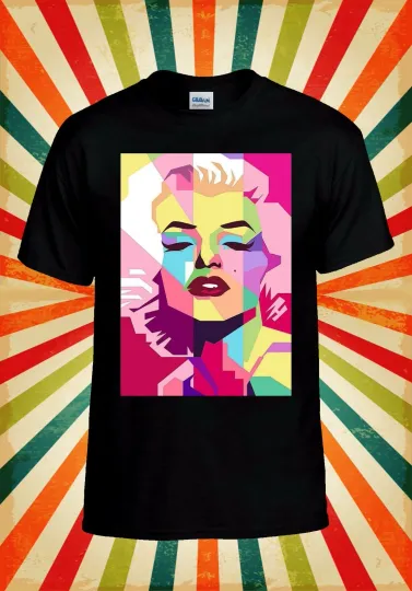 Marilyn Monroe Pop Singer Actress Unisex Tank Top T-Shirt