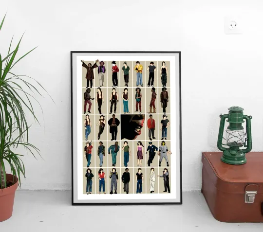 Discover The Warriors 1979 A3 Vertical Movie Poster Wall Art