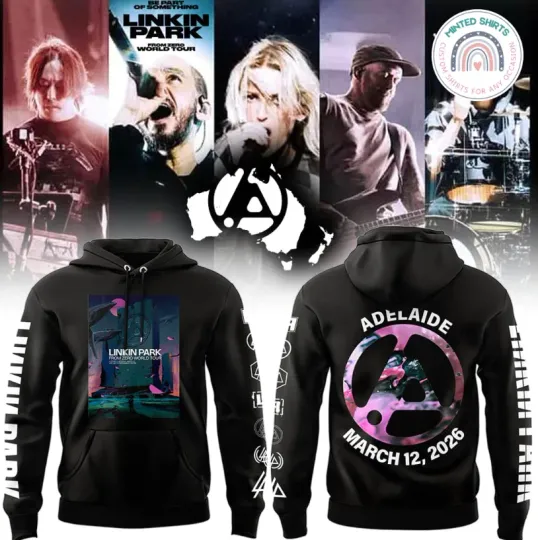 Linkin Park Tour 2026 Edition Unisex 3D Hoodie – March 12th