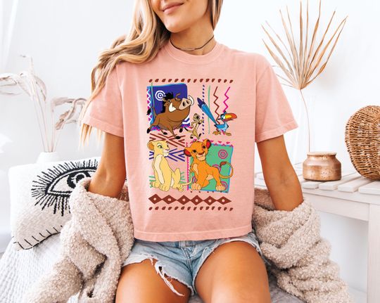 Discover Disney World boxy Shirt - Animal kingdom shirt - lion king shirt - comfort colors boxy tee - Disney shirt - vintage disney - Hakuna Matata