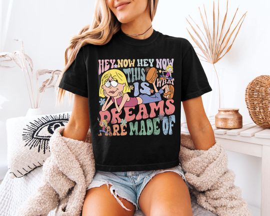 Discover Disney World Lizzie McGuire Vintage Boxy Tee - What Dreams Are Made Of Comfortable Colors T-Shirt