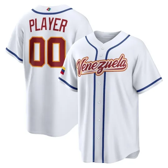 Discover Custom Personalized, Venezuela Team 2026 World Baseball Classic AOP Jersey S-5XL