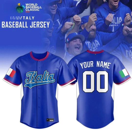 Discover Italy World Baseball Classic 2026 Edition For Fan Jersey