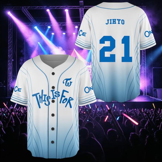 Discover This Is For TWICE 2026 World Tour Baseball Jersey, 2026 World Tour Mixed Mesh Jersey, Twice Merch Shirt For Kpop Fan, World Tour 2026