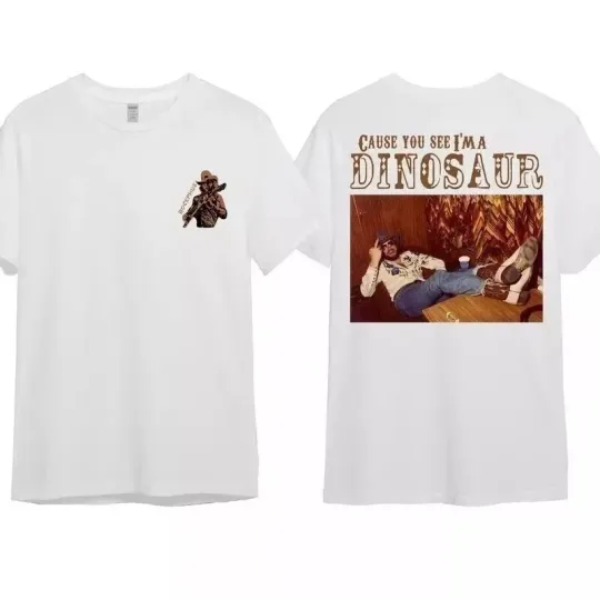 Discover Hank Williams Jr. Dinosaur Western T-Shirt Unisex