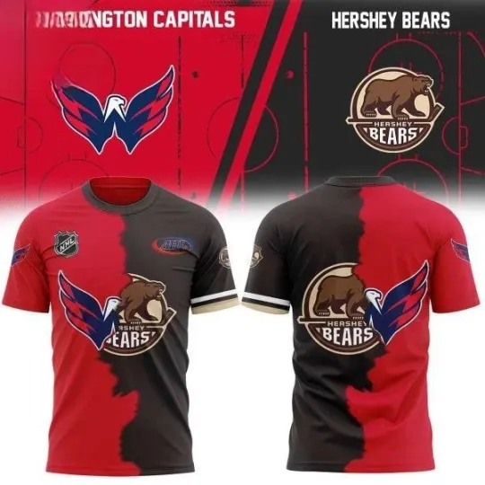 Discover Capitals x  Bears Mashup Logo 2026  T-Shirt