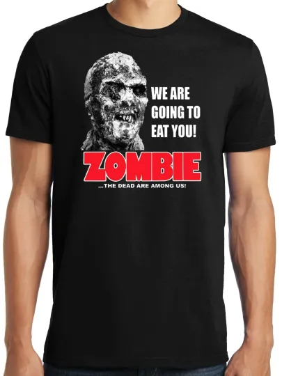 Discover PubliciTeeZ Big and Tall Zombie Horror Movie T-Shirt