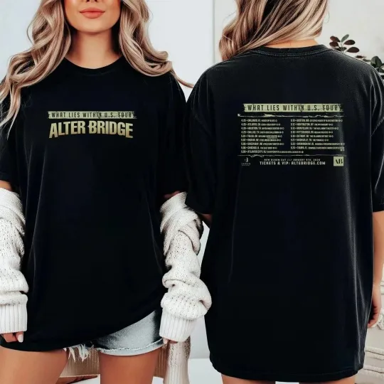 Discover Alter Bridge Tour 2026 USA T-Shirt
