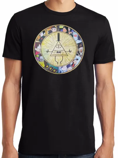 Discover Gravity Falls Bill Cipher Adult T-shirt